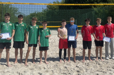 Zlaté medaile z beachvolejbalového turnaje